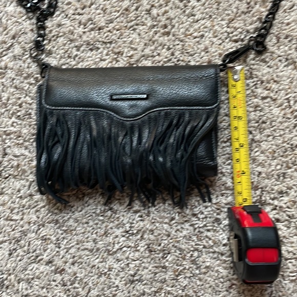 Rebecca Minkoff Phone Case Fringe Cross Body Purse - Picture 2 of 6